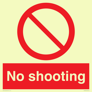 No shooting